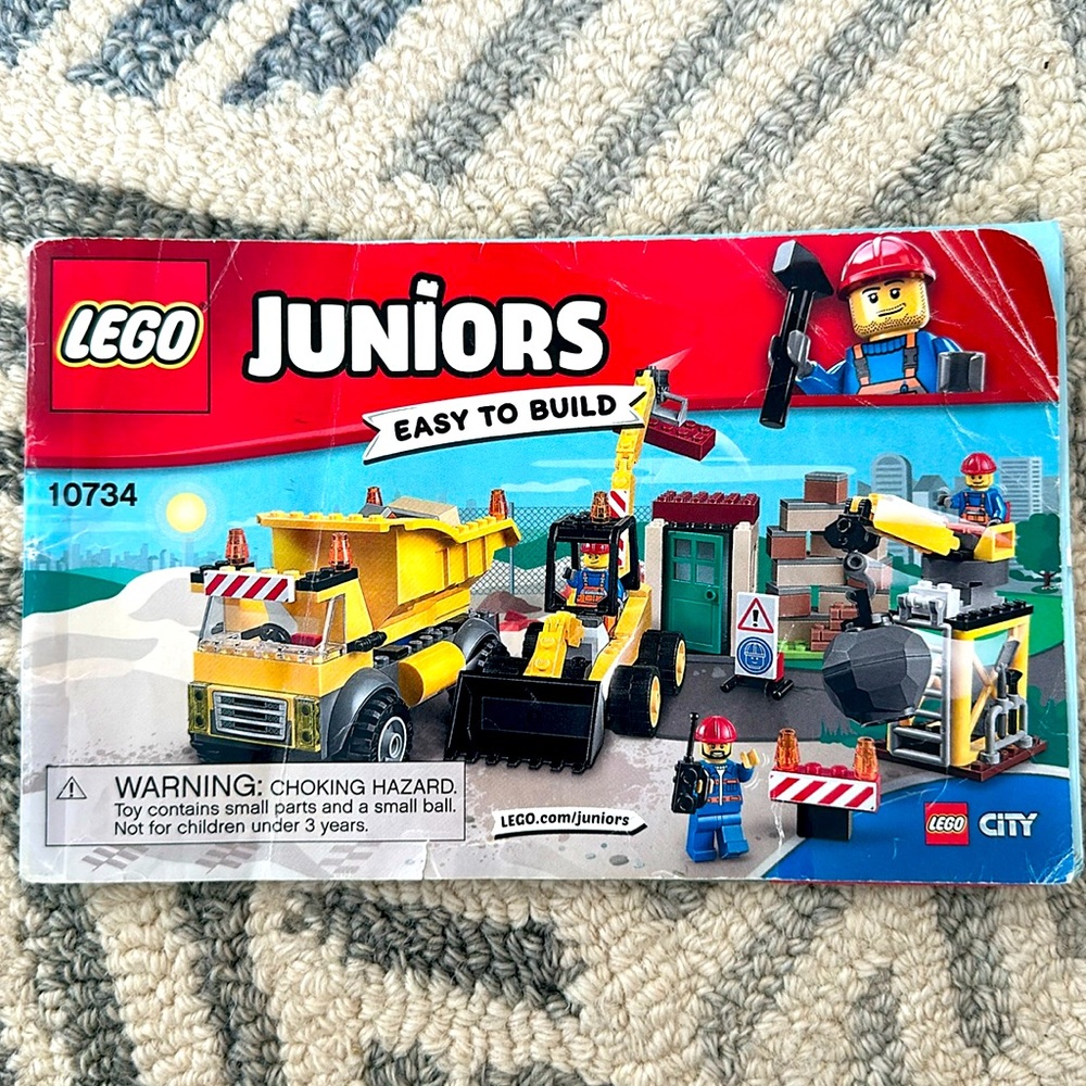 Lego Juniors 10734 demolition site (discontinued)